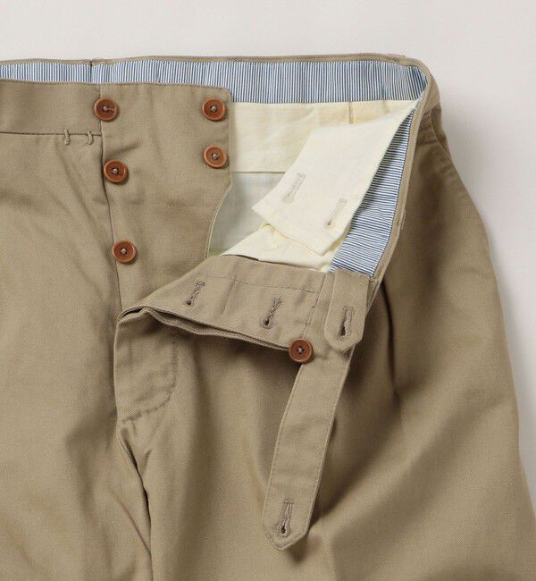 SHIPS「Errico Formicola: サルトリアル チノ トラウザーズ」|チノ|