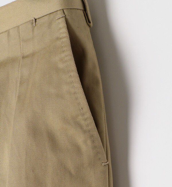 SHIPS「Errico Formicola: サルトリアル チノ トラウザーズ」|チノ|