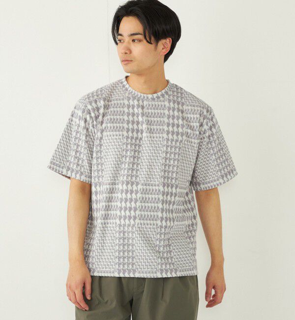 SHIPS Colors 「SHIPS Colors:パイル ジャカード Tシャツ」|Tシャツ・カットソー|