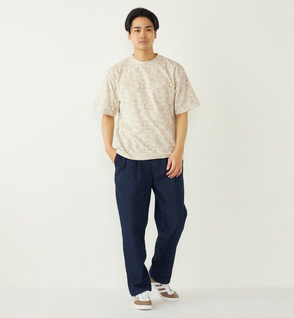 SHIPS Colors 「SHIPS Colors:パイル ジャカード Tシャツ」|Tシャツ・カットソー|