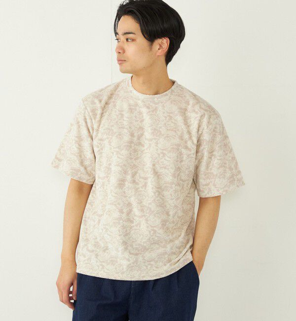 SHIPS Colors 「SHIPS Colors:パイル ジャカード Tシャツ」|Tシャツ・カットソー|