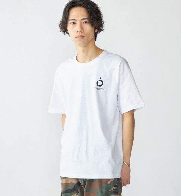 SHIPS「【SHIPS別注】NOMARHYTHM TEXTILE: 川内倫子 フォト Tシャツ」|Tシャツ・カットソー|ホワイト系