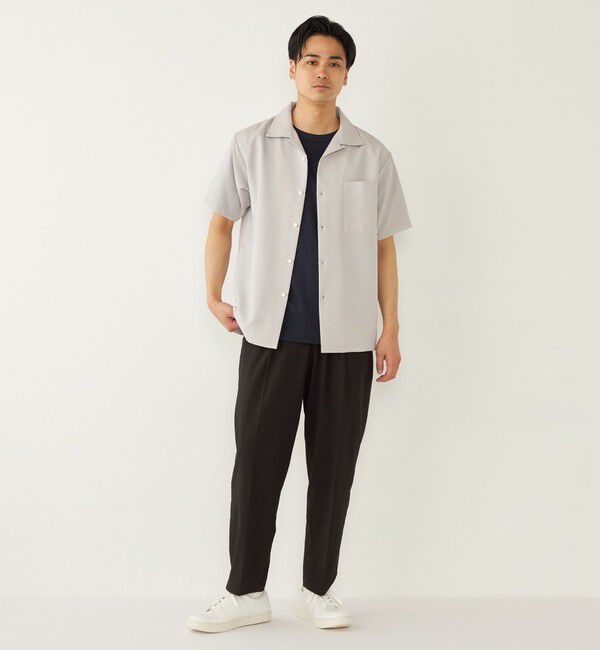 SHIPS Colors 「SHIPS Colors:〈洗濯機可能〉ポリトロ オープンカラー シャツ」|シャツ・ブラウス|