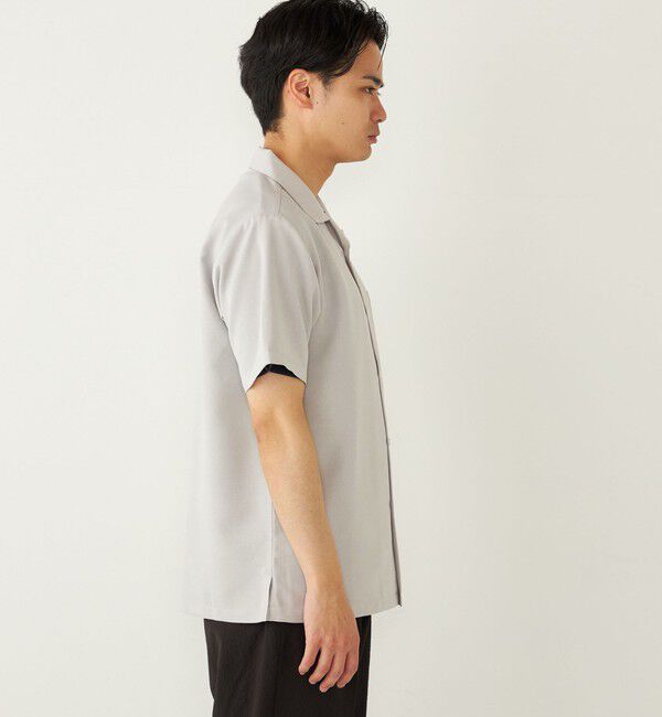 SHIPS Colors 「SHIPS Colors:〈洗濯機可能〉ポリトロ オープンカラー シャツ」|シャツ・ブラウス|