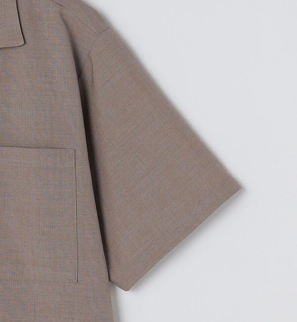 SHIPS Colors 「SHIPS Colors:〈洗濯機可能〉ポリトロ オープンカラー シャツ」|シャツ・ブラウス|