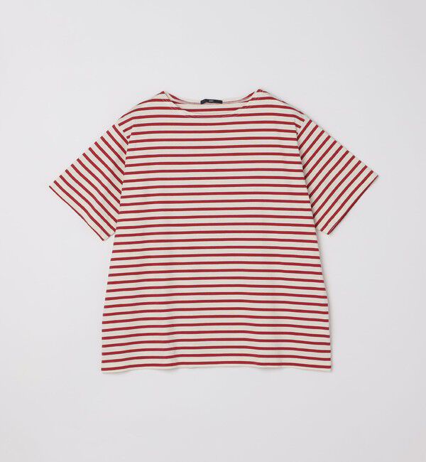 SHIPS「SHIPS: ショートスリーブ ボーダー バスク シャツ」|Tシャツ・カットソー|