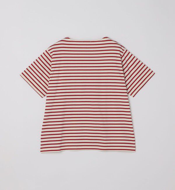 SHIPS「SHIPS: ショートスリーブ ボーダー バスク シャツ」|Tシャツ・カットソー|