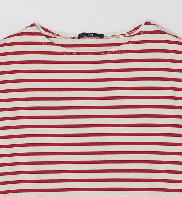 SHIPS「SHIPS: ショートスリーブ ボーダー バスク シャツ」|Tシャツ・カットソー|