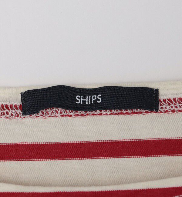 SHIPS「SHIPS: ショートスリーブ ボーダー バスク シャツ」|Tシャツ・カットソー|
