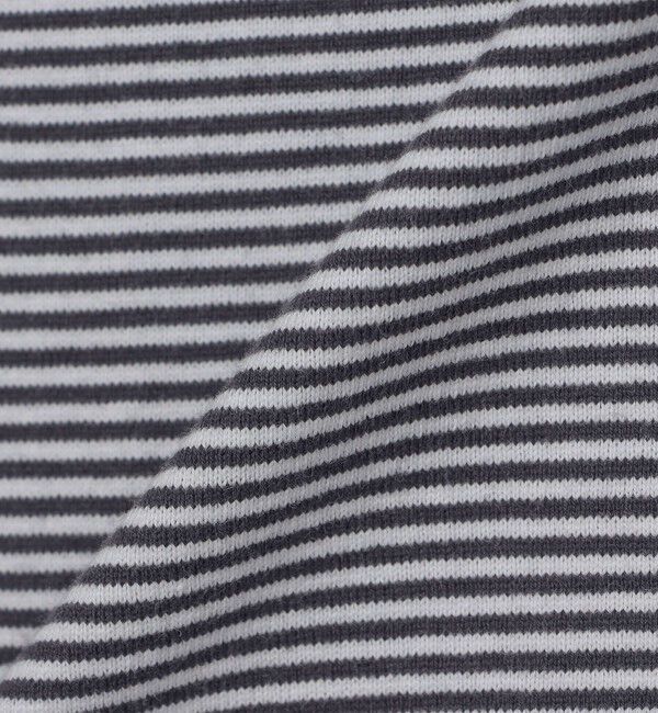 SHIPS「SHIPS: マイクロ ボーダー ショートスリーブ Tシャツ」|Tシャツ・カットソー|