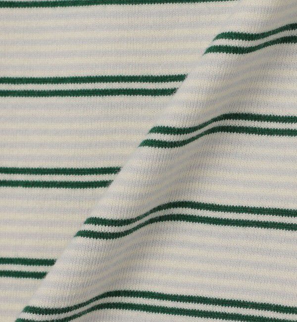 SHIPS「SHIPS: マイクロ ボーダー ショートスリーブ Tシャツ」|Tシャツ・カットソー|