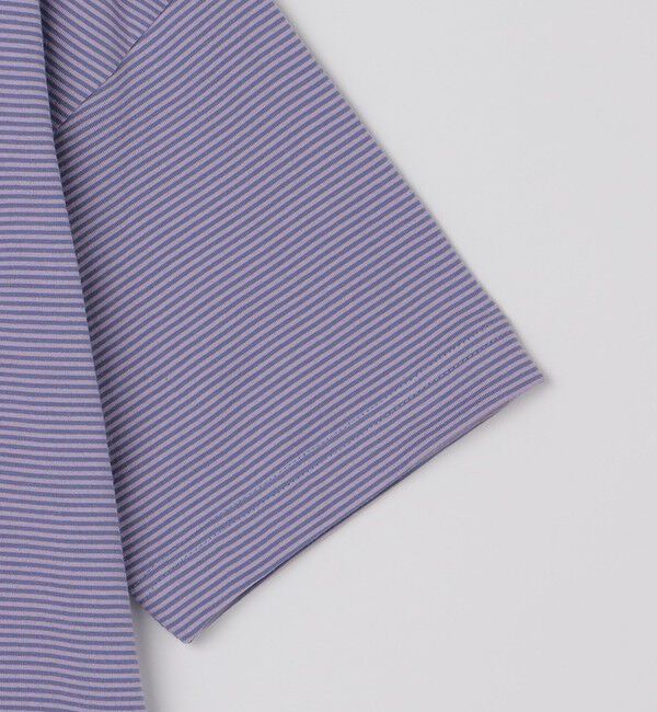 SHIPS「SHIPS: マイクロ ボーダー ショートスリーブ Tシャツ」|Tシャツ・カットソー|