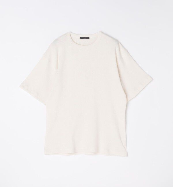 SHIPS「SHIPS: ベーシック ワッフル ショートスリーブ Tシャツ」|Tシャツ・カットソー|