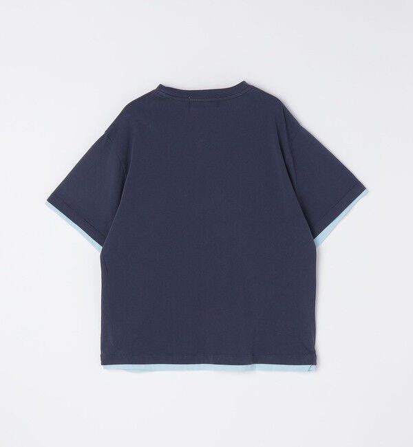 SHIPS「City Ambient Products: フェイク レイヤード Tシャツ」|Tシャツ・カットソー|