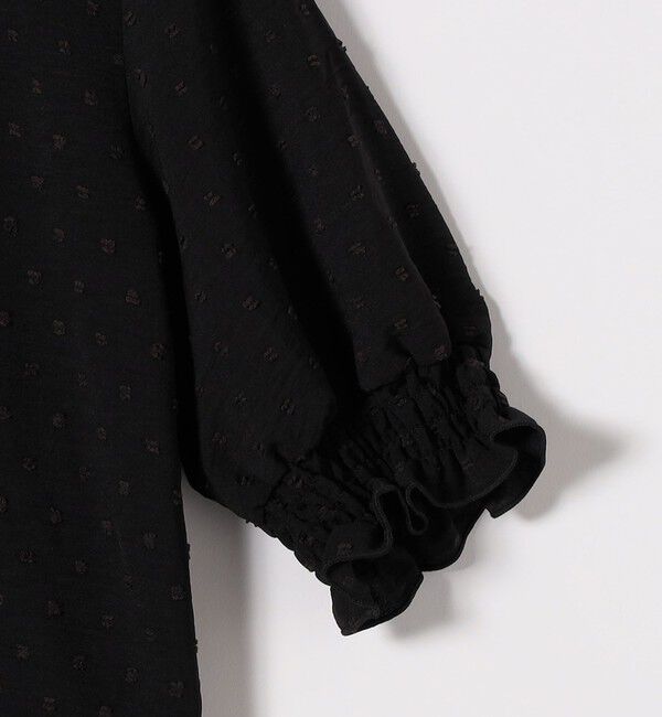 SHIPS any「SHIPS any:〈洗濯機可能〉カットドビー ジャージー パフ シャツ」|Tシャツ・カットソー|