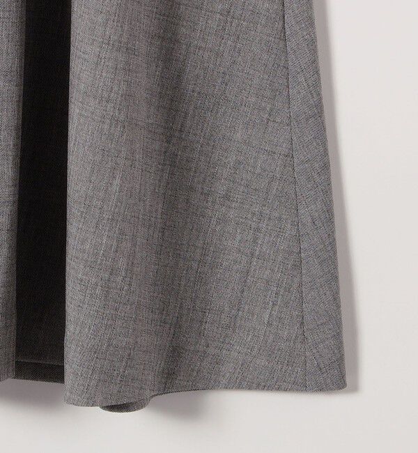 SHIPS any「SHIPS any:〈洗濯機可能〉ウーステッド パイピング ボタン フレア ワンピース」|ワンピース|