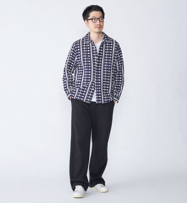 SHIPS「SHIPS: エンブロイダリー オープンカラー ロングスリーブ シャツ」|シャツ・ブラウス|