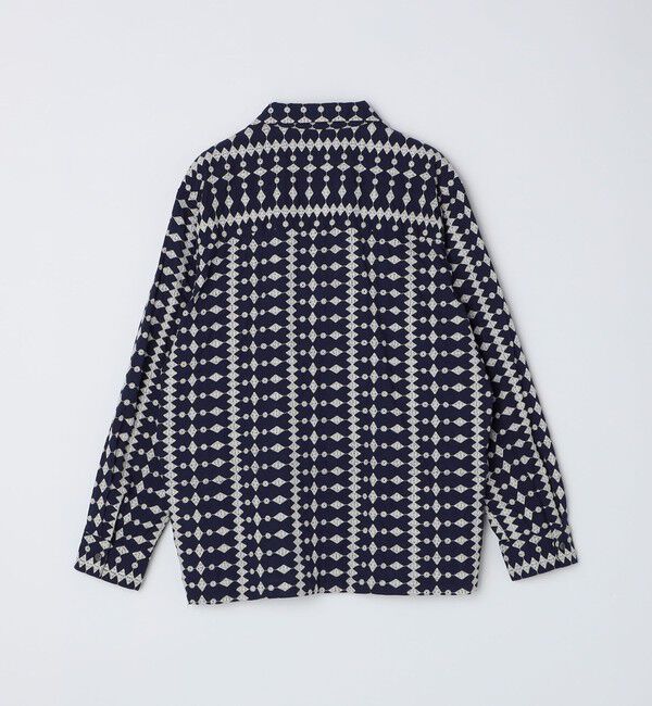 SHIPS「SHIPS: エンブロイダリー オープンカラー ロングスリーブ シャツ」|シャツ・ブラウス|