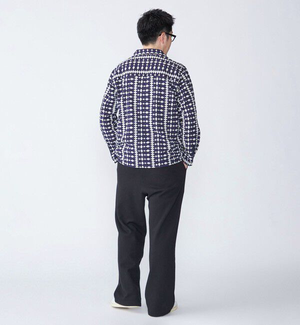 SHIPS「SHIPS: エンブロイダリー オープンカラー ロングスリーブ シャツ」|シャツ・ブラウス|