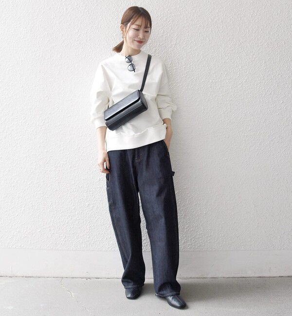 SHIPS any「SHIPS any:〈洗濯機可能〉裏起毛 クルーネック コクーン プルオーバー」|Tシャツ・カットソー|