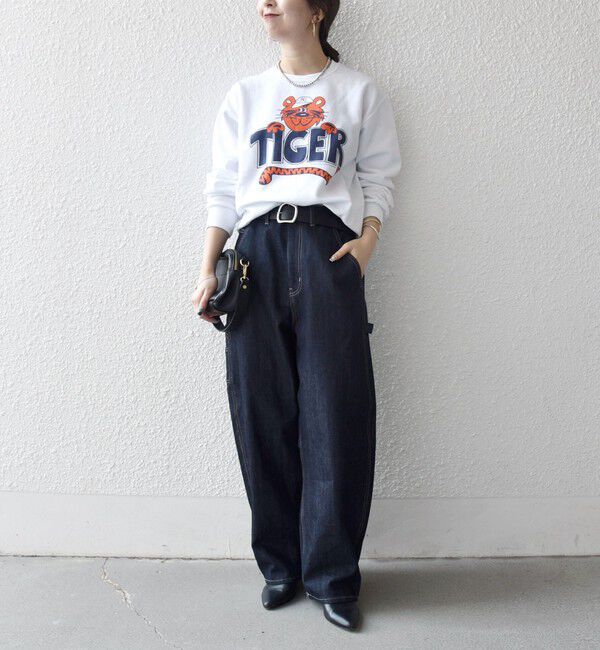 SHIPS any「The BOOK STORE:〈洗濯機可能〉タイガー プリント 裏起毛 スウェット」|スウェット・ジャージ|
