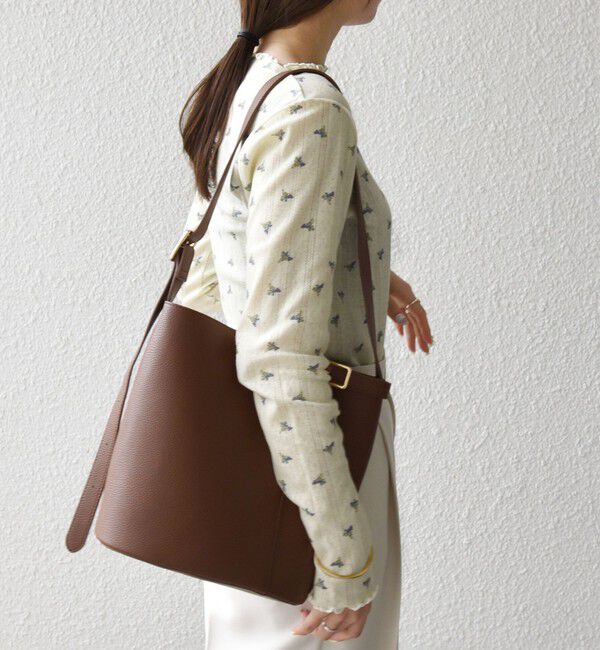 SHIPS any「SHIPS any:〈洗濯機可能〉フラワー アイレット ボトルネック メロウ プルオーバー」|Tシャツ・カットソー|