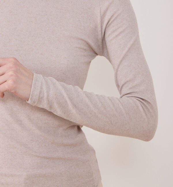 GALERIE VIE「レーヨンカシミヤジャージー クルーネックプルオーバー」|Tシャツ・カットソー|