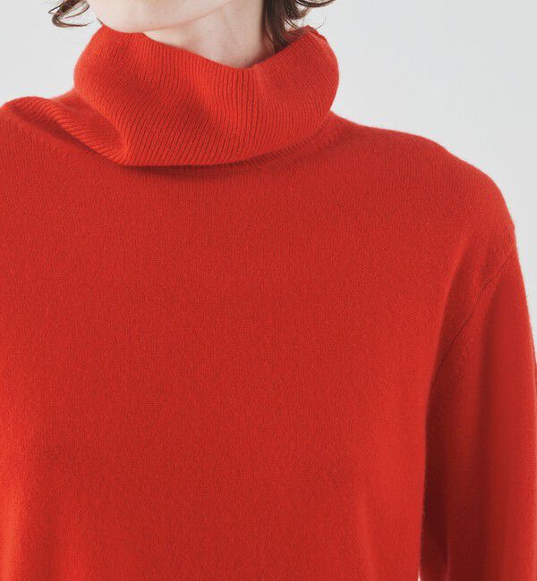GALERIE VIE「スコットランドカシミヤ タートルネックプルオーバー」|ニット・セーター|