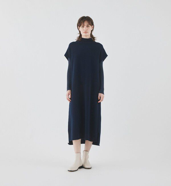 GALERIE VIE「ラムズウール ビルドネックワンピース」|ワンピース|