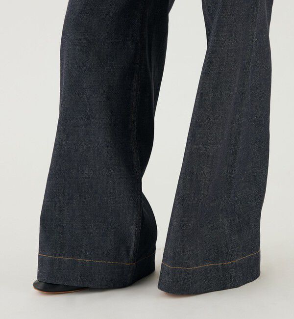 GALERIE VIE「リジットデニム ワイドイージーパンツ」|デニム|