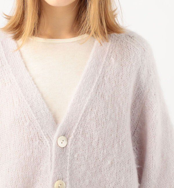 GALERIE VIE「キッドモヘア Vネックカーディガン」|カーディガン|