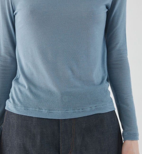 TOMORROWLAND GOODS「【一部別注】 V::ROOM シアータートルネック」|Tシャツ・カットソー|