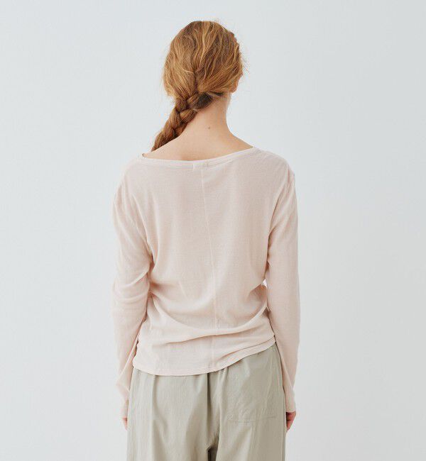 GALERIE VIE「ガーゼジャージー ロングスリーブプルオーバー」|Tシャツ・カットソー|