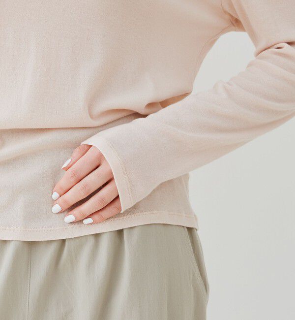 GALERIE VIE「ガーゼジャージー ロングスリーブプルオーバー」|Tシャツ・カットソー|