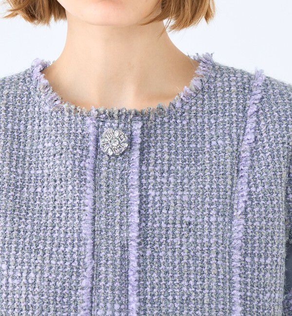 Ballsey「ブロッキングツイード ハーフスリーブプルオーバー」|その他|