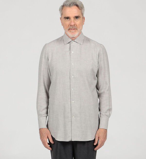 TOMORROWLAND BUYING WEAR「【別注】Maria Santangelo MARCELLO  コットンウール ワンピースカラーシャツ」|シャツ・ブラウス|