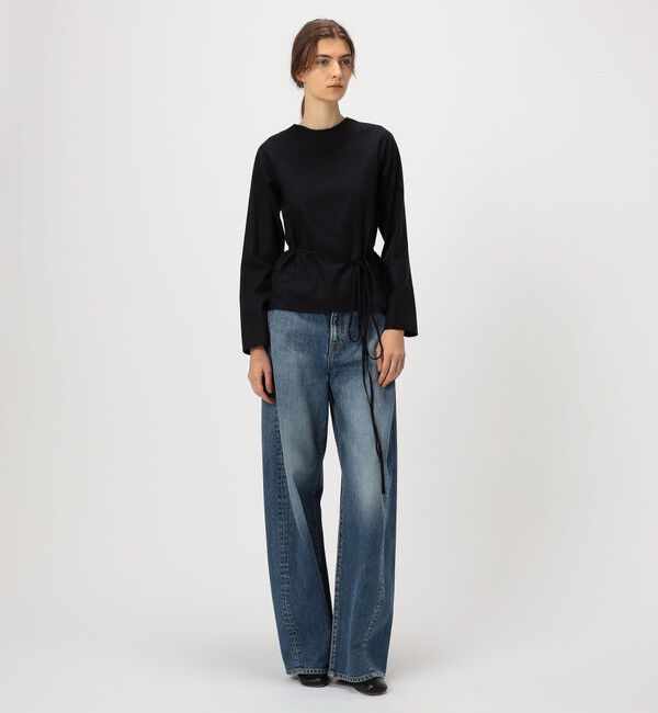 TOMORROWLAND BUYING WEAR「BASE RANGE L/SLEEVE APRON TOP」|シャツ・ブラウス|