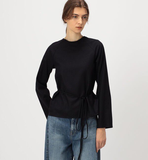 TOMORROWLAND BUYING WEAR「BASE RANGE L/SLEEVE APRON TOP」|シャツ・ブラウス|