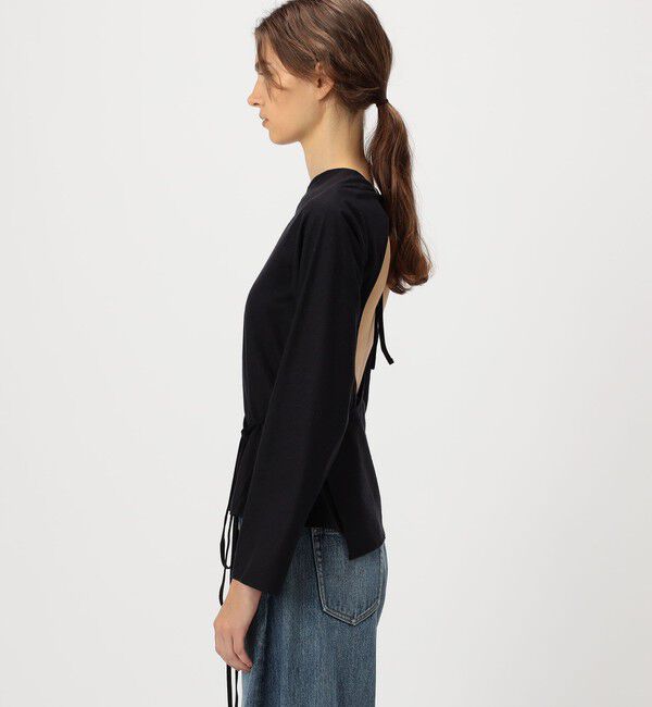 TOMORROWLAND BUYING WEAR「BASE RANGE L/SLEEVE APRON TOP」|シャツ・ブラウス|