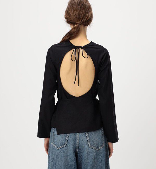 TOMORROWLAND BUYING WEAR「BASE RANGE L/SLEEVE APRON TOP」|シャツ・ブラウス|