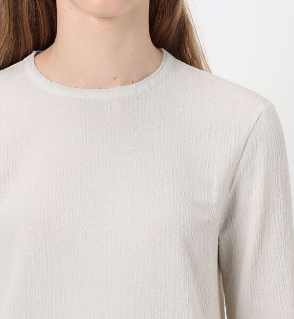 TOMORROWLAND GOODS「Lauren Manoogian RAW ARRON プルオーバー」|シャツ・ブラウス|