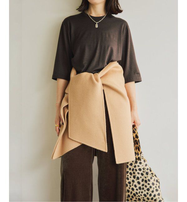 VERMEIL par iena「wool 100 jersey Tシャツ」|Tシャツ・カットソー|