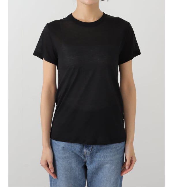 IENA LA BOUCLE「BASERANGE/ベースレンジ BAMBOO Tシャツ TOCTBL-000」|Tシャツ・カットソー|