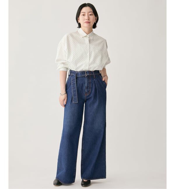 VERMEIL par iena「NEEDBY heritage ニードバイ ヘリテージ FRED Superwide」|デニム|