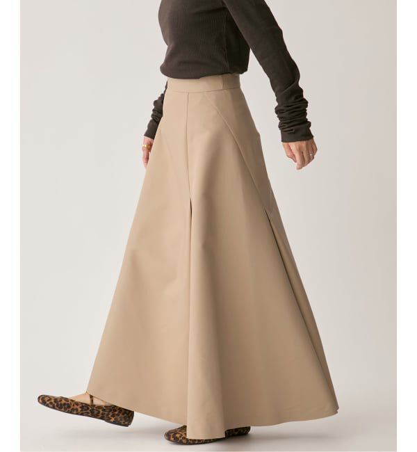 VERMEIL par iena「ダブルサテンスカート」|スカート|