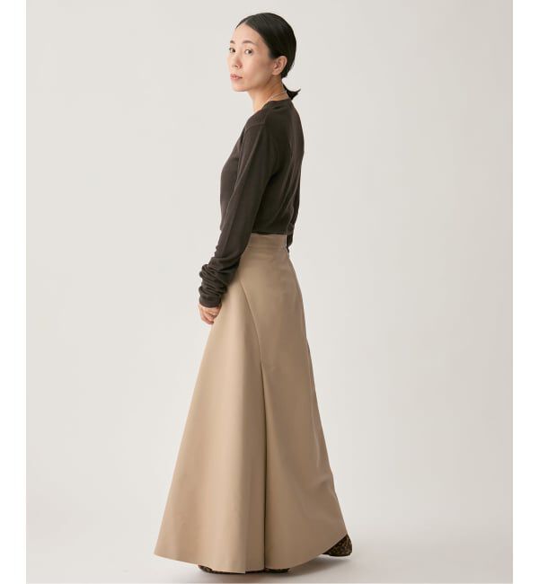 VERMEIL par iena「ダブルサテンスカート」|スカート|