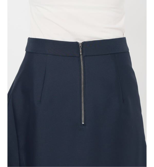 VERMEIL par iena「ダブルサテンスカート」|スカート|