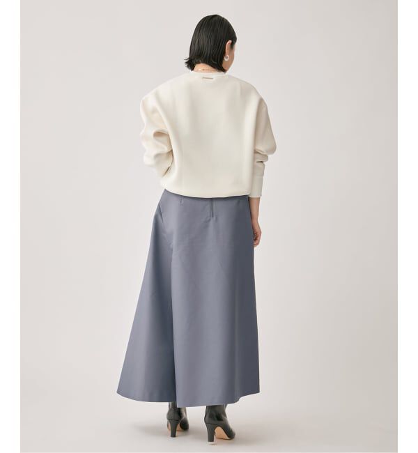 VERMEIL par iena「ダブルサテンスカート」|スカート|