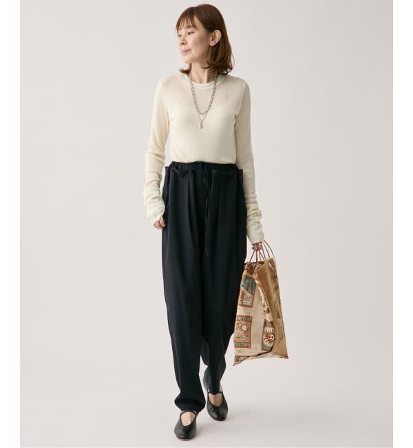 VERMEIL par iena「wool100 RIB クループルオーバー」|Tシャツ・カットソー|