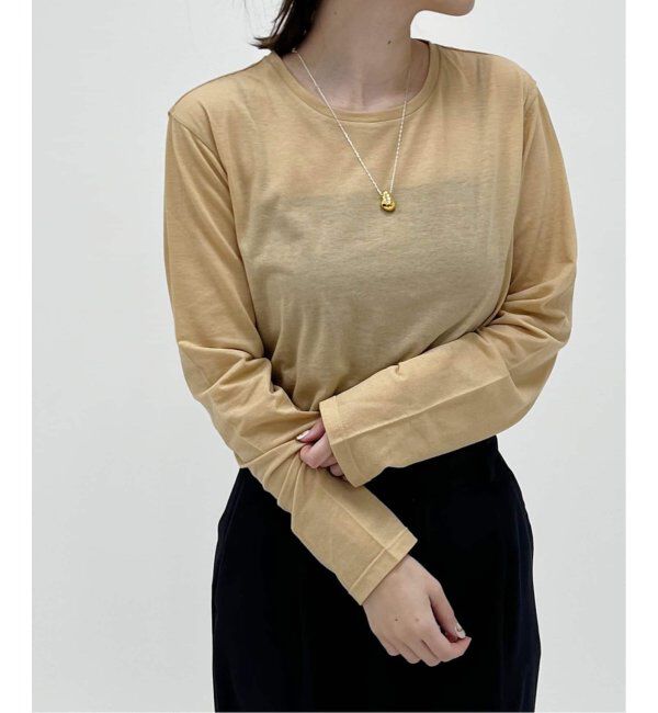 JOURNAL STANDARD「《追加10》クルーネックシアーロングＴシャツ」|Tシャツ・カットソー|